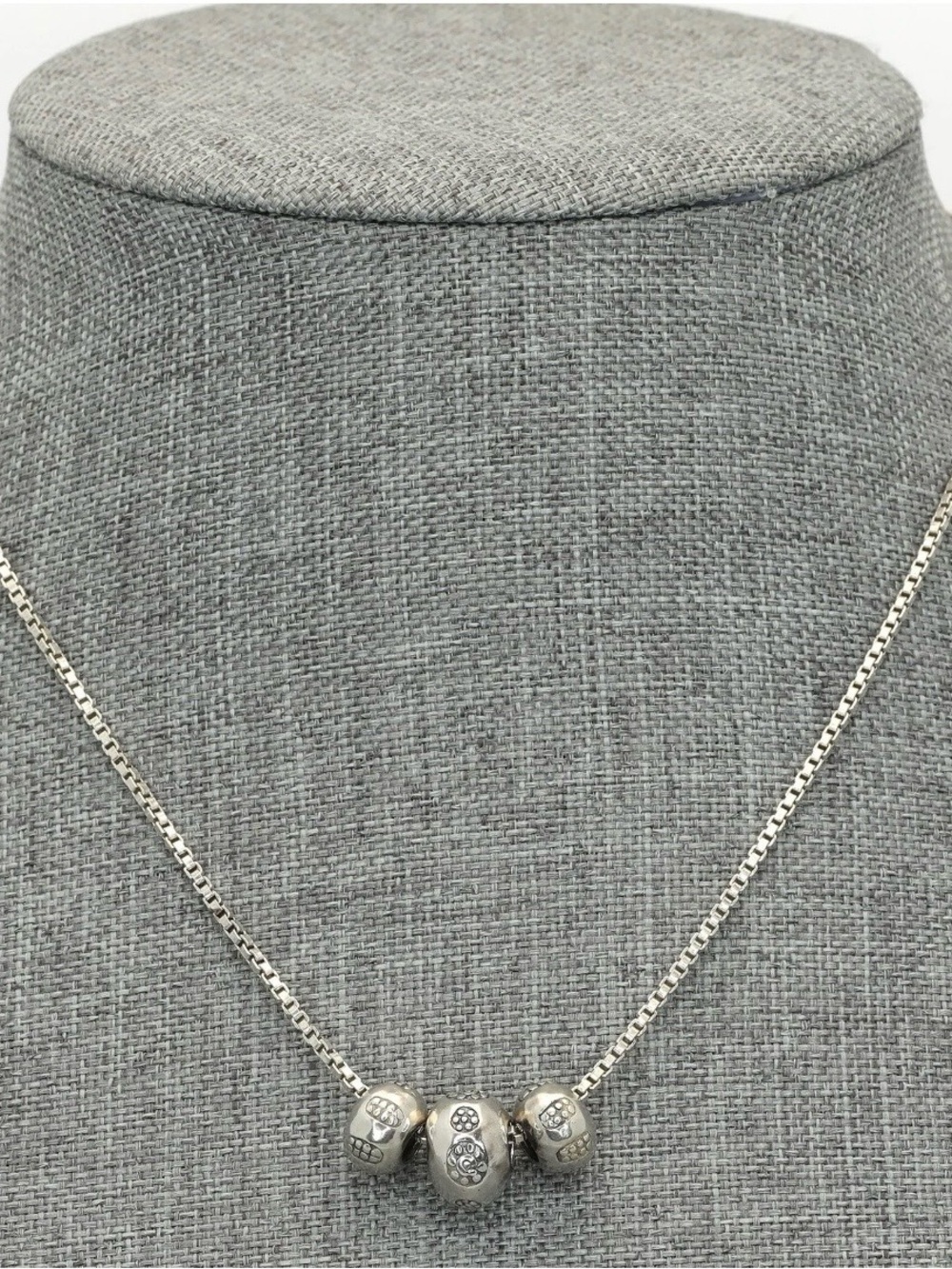 Silpada Silver Bead Necklace